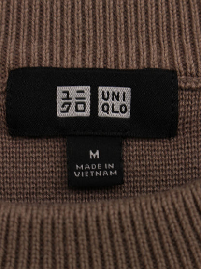 UNIQLO/ユニクロ/Tシャツ/カットソー/トップス/ブラウン/M