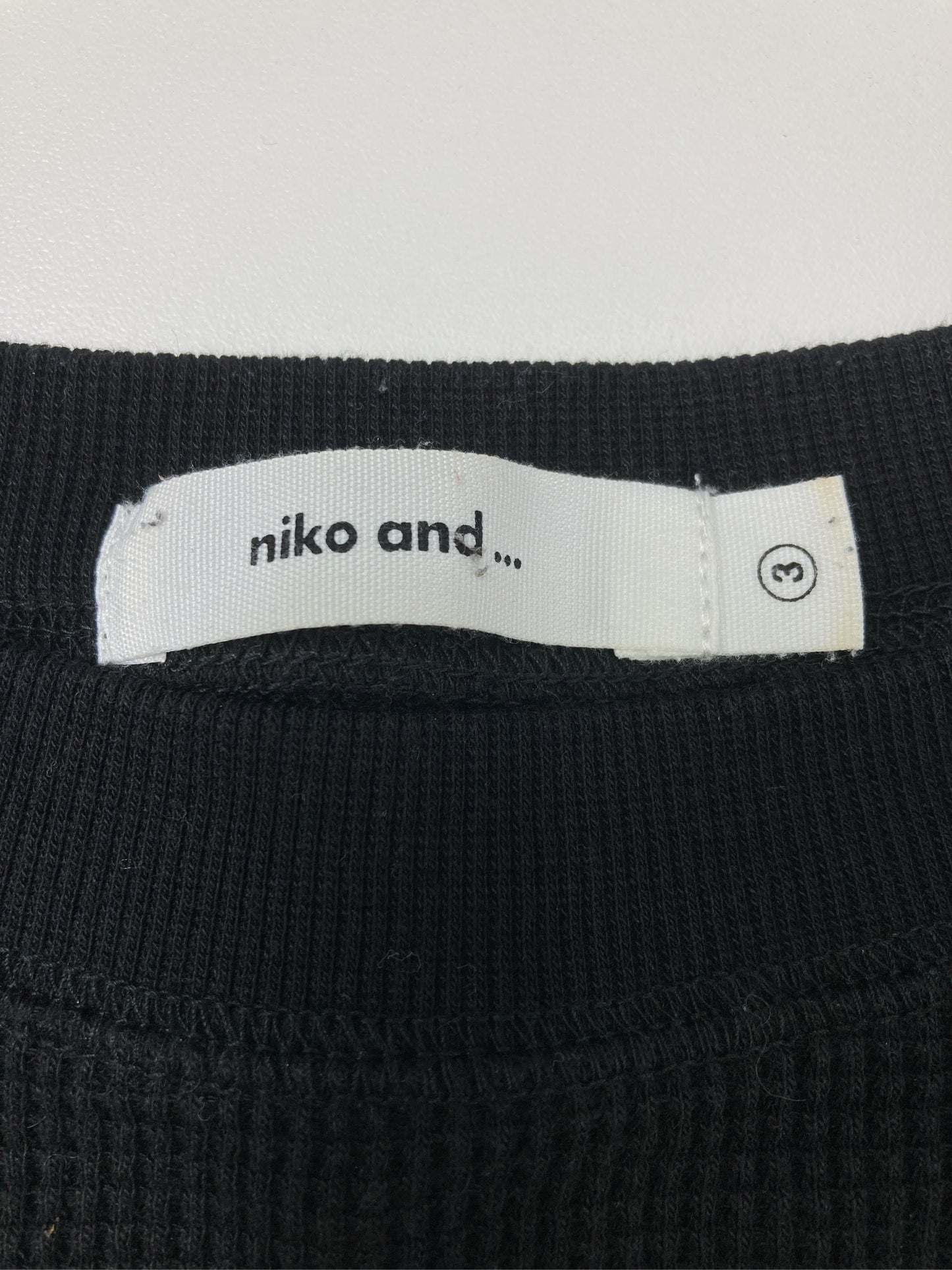 niko and .../ニコアンド/ニット/セーター/トップス/ブラック/3