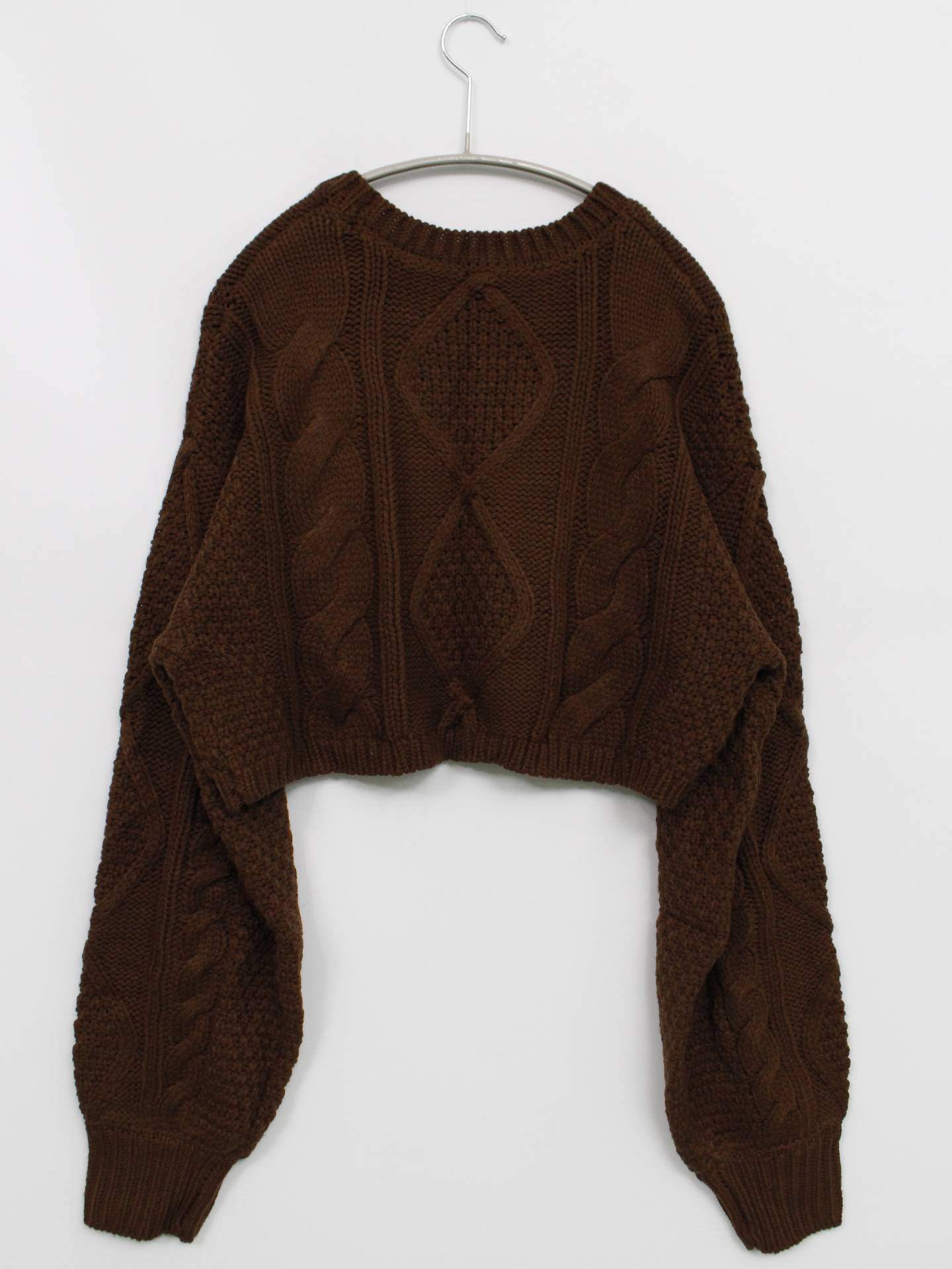 epimi epimmy/エピミエピミー/ニット/セーター/トップス/ブラウン/M