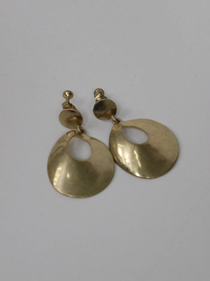 イヤリング/アクセサリー/ゴールド