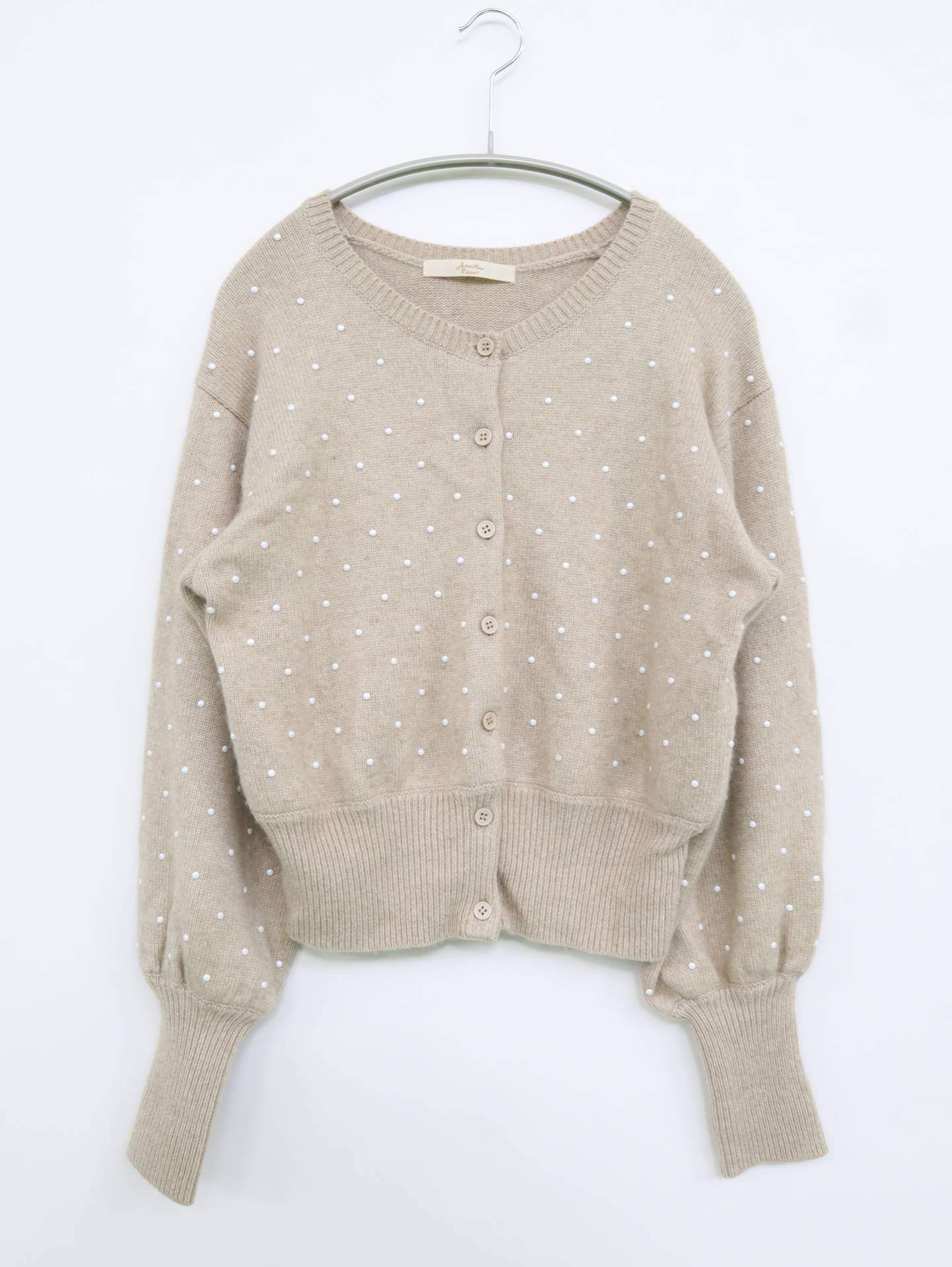 ANOTHER EDITION/アナザーエディション/カーディガン/ボレロ/トップス/ベージュ