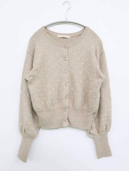 ANOTHER EDITION/アナザーエディション/カーディガン/ボレロ/トップス/ベージュ