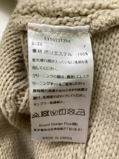 ELCY/カーディガン/ボレロ/トップス/ベージュ/F