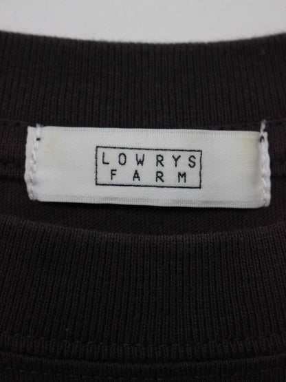 LOWRYS FARM/ローリーズファーム/Tシャツ/カットソー/トップス/ブラック/F