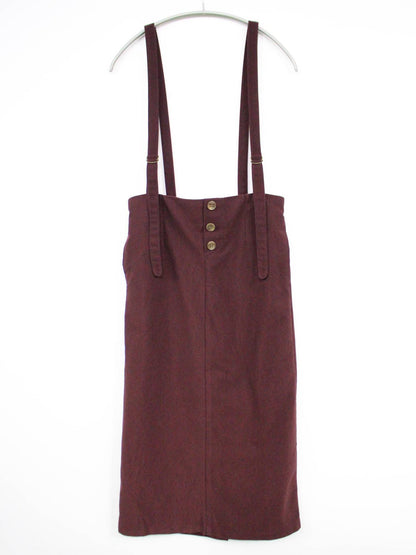 Ray Cassin/レイカズン/ジャンパースカート/ワンピース/ドレス/レッド/M