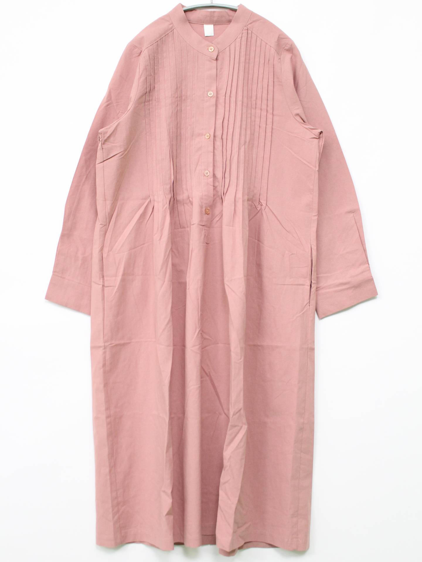 HANNANE/シャツワンピース/ワンピース/ドレス/ピンク