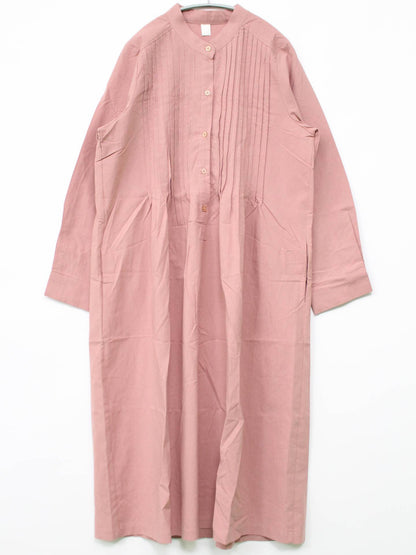 HANNANE/シャツワンピース/ワンピース/ドレス/ピンク