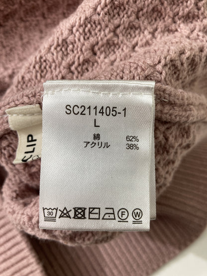 studio CLIP/スタディオクリップ/ニット/セーター/トップス/ピンク/L