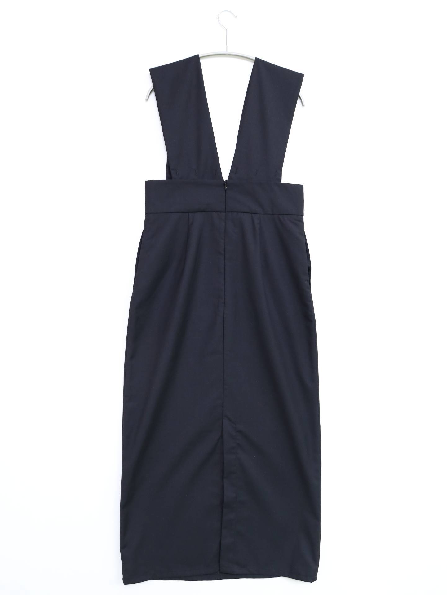 hinari/ジャンパースカート/ワンピース/ドレス/ブラック/M