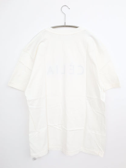 CÈLIA/Tシャツ/カットソー/トップス/ホワイト/XL