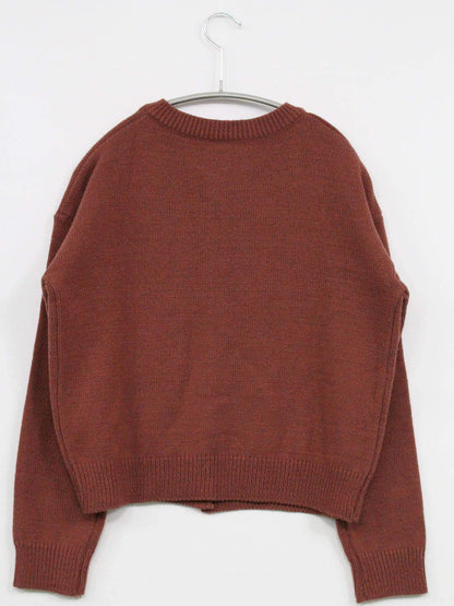 カーディガン/ボレロ/トップス/オレンジ