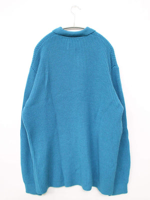 EMMA CLOTHES/エマクローズ/ニット/セーター/トップス/ブルー/L