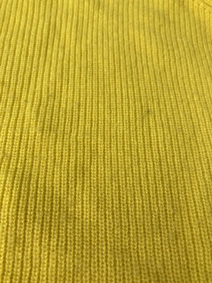 WOOL&CASHMERE/Tシャツ/カットソー/トップス/イエロー