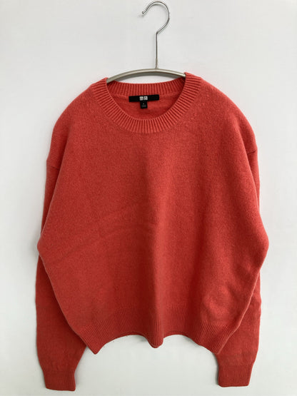 UNIQLO/ユニクロ/ニット/セーター/トップス/レッド/L
