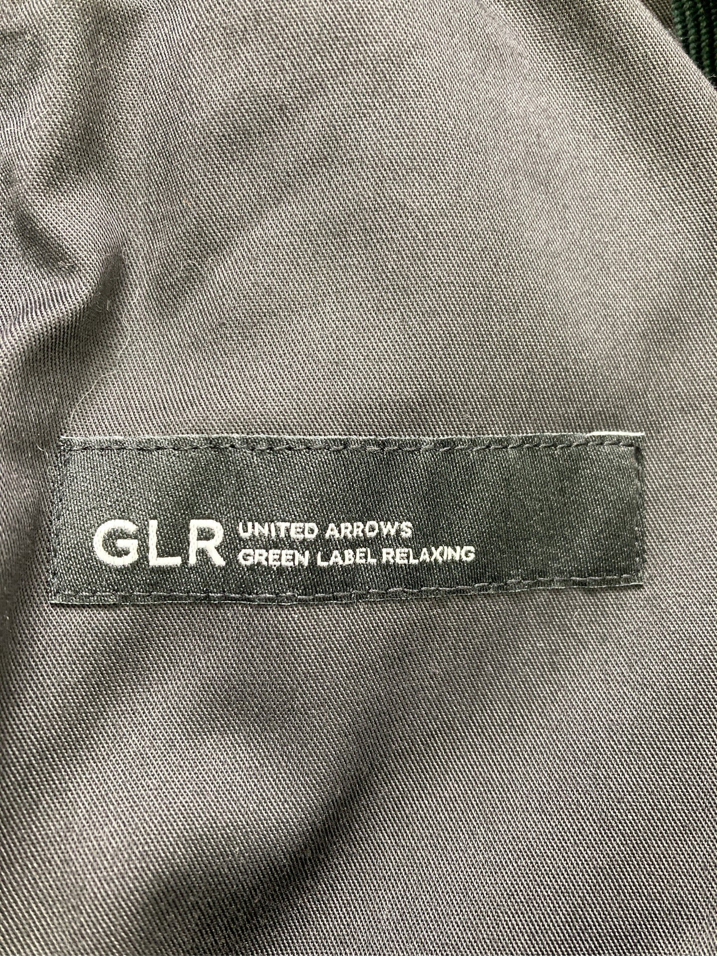 green label relaxing/グリーンレーベルリラクシング/スラックス/パンツ/ブラック/M