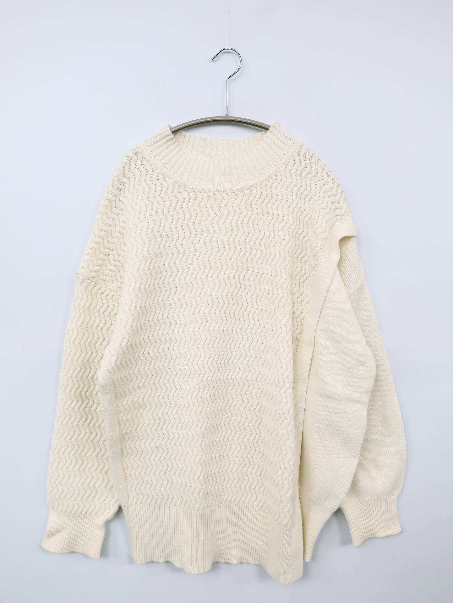 Te chichi/テチチ/ニット/セーター/トップス/ホワイト