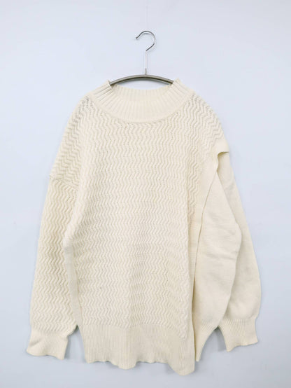 Te chichi/テチチ/ニット/セーター/トップス/ホワイト