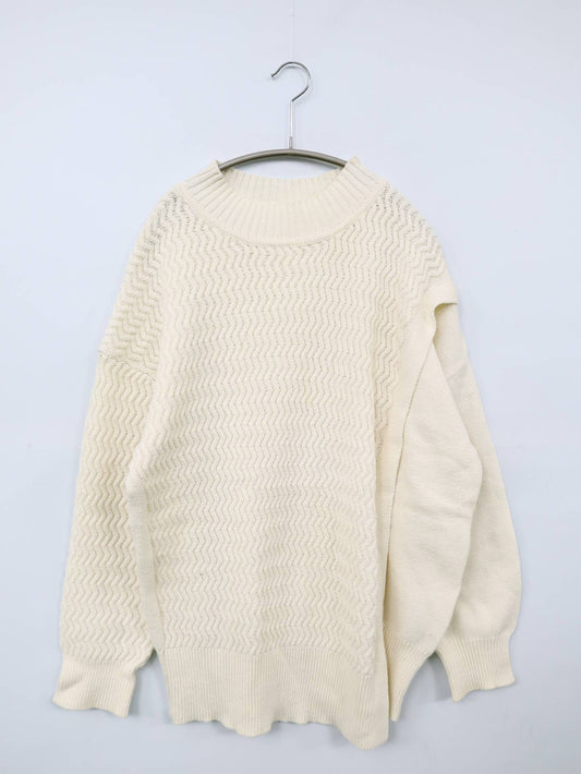 Te chichi/テチチ/ニット/セーター/トップス/ホワイト