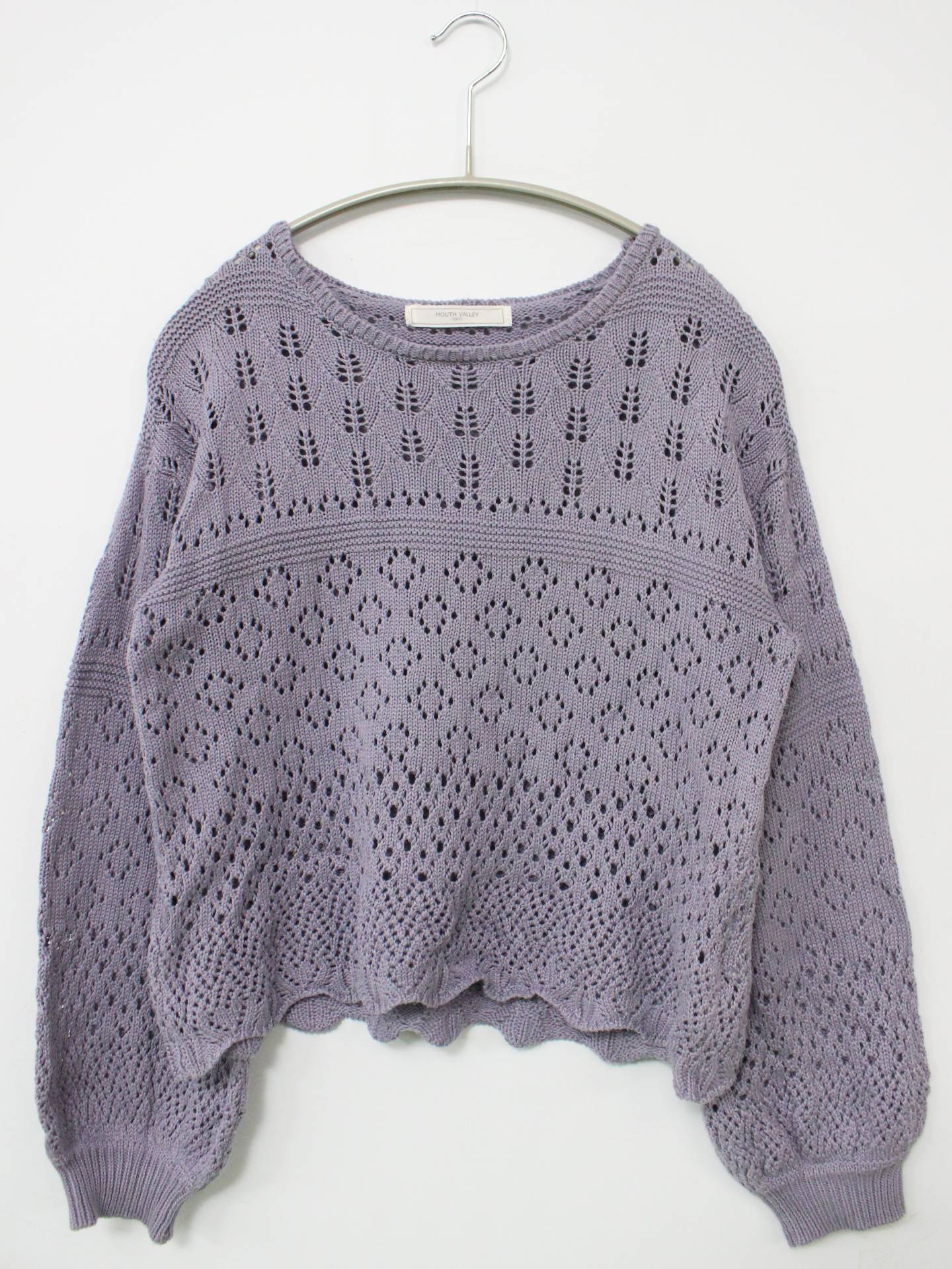 Mouth Valley/マウスバレー/ニット/セーター/トップス/グレー/M
