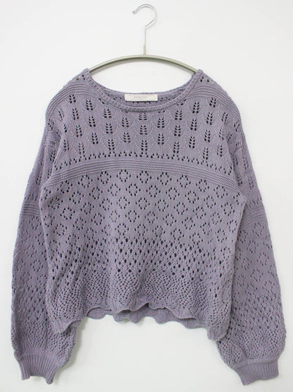 Mouth Valley/マウスバレー/ニット/セーター/トップス/グレー/M