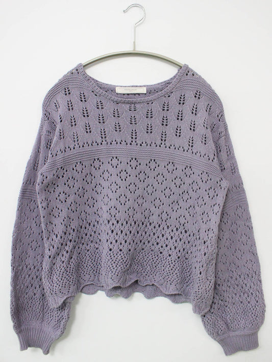 Mouth Valley/マウスバレー/ニット/セーター/トップス/グレー/M