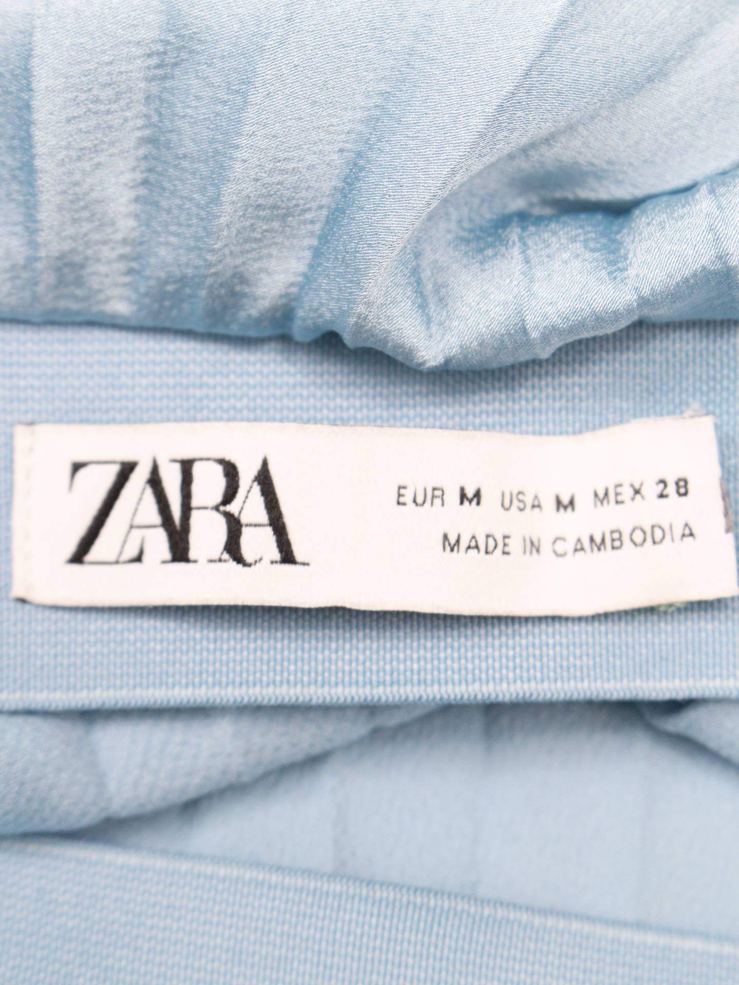 ZARA/ザラ/ロングスカート/スカート/ブルー/M