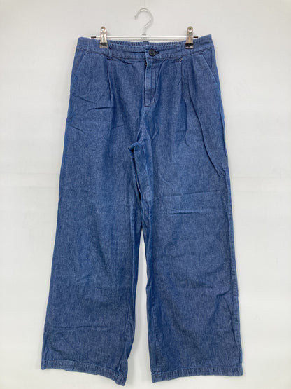 Comfort basic/コンフォートベーシック/デニムパンツ/パンツ/ネイビー/LL