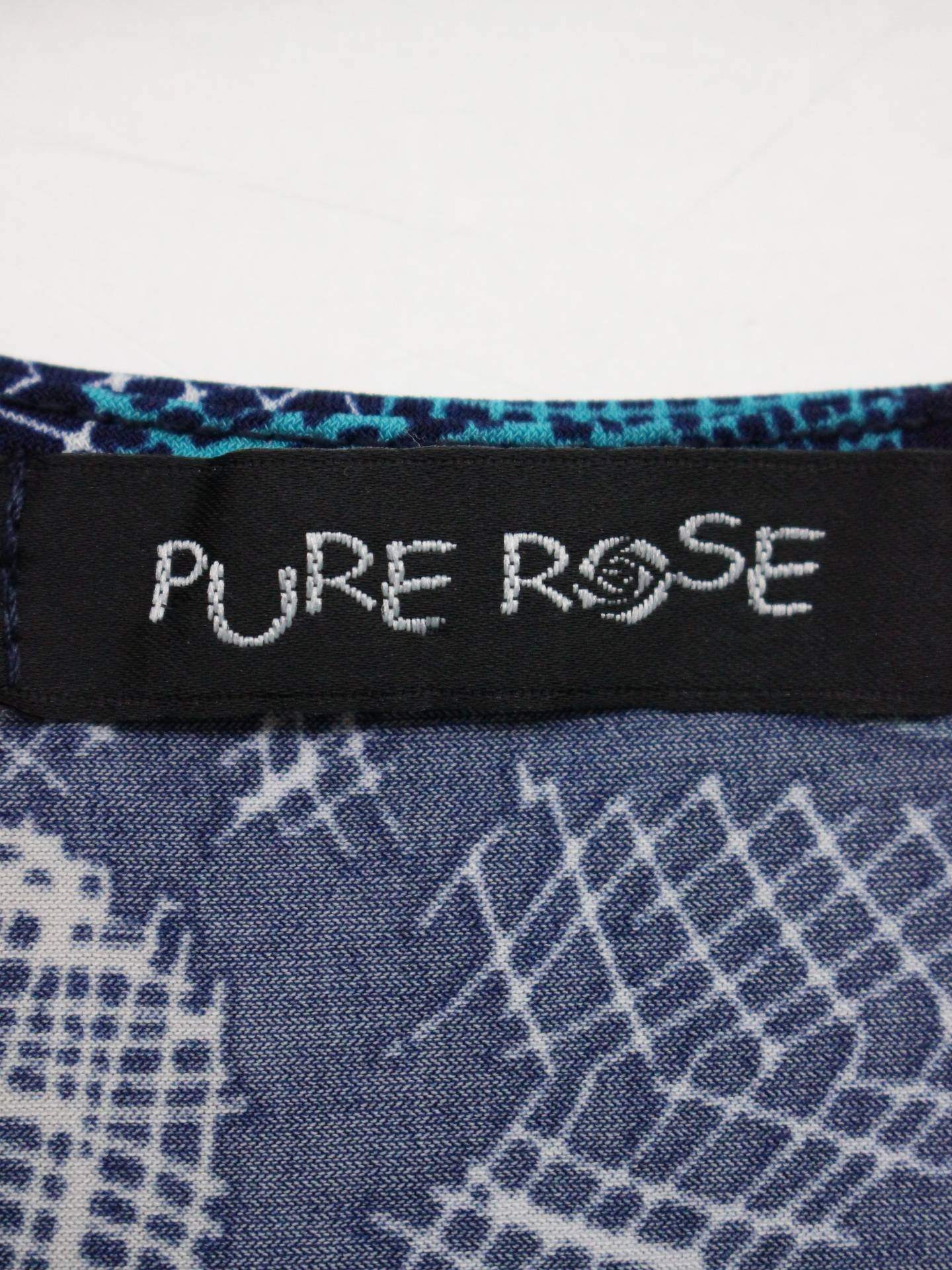PURE ROSE/Tシャツ/カットソー/トップス/ネイビー/M-L