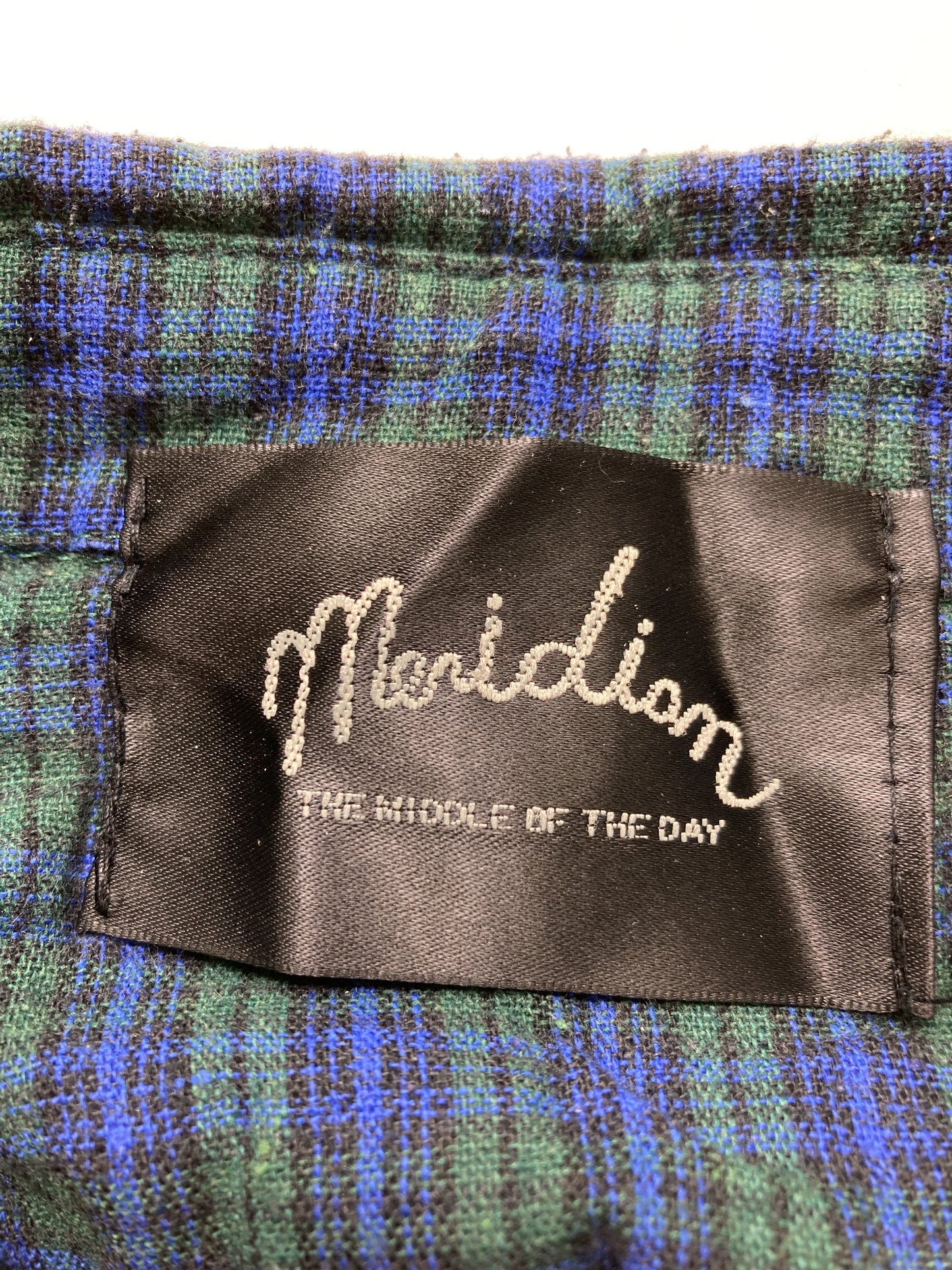 menidiom/シャツワンピース/ワンピース/ドレス/ブルー