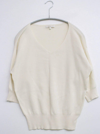 PROPORTION/ニット/セーター/トップス/ホワイト/FR