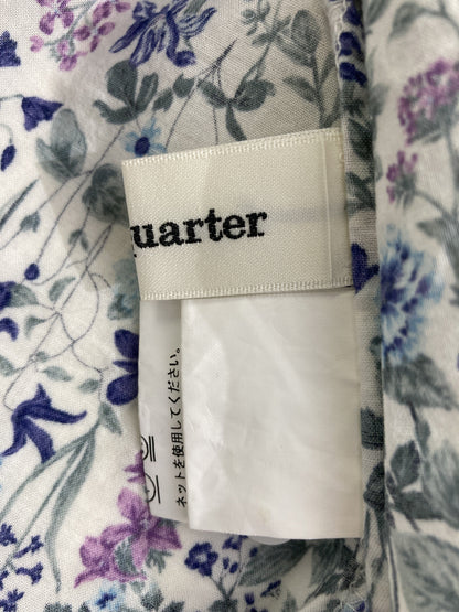 three quater/シャツ/ブラウス/トップス/ブルー/M