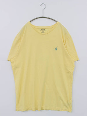Polo Ralph Lauren/ポロラルフローレン/Tシャツ/カットソー/トップス/イエロー/M