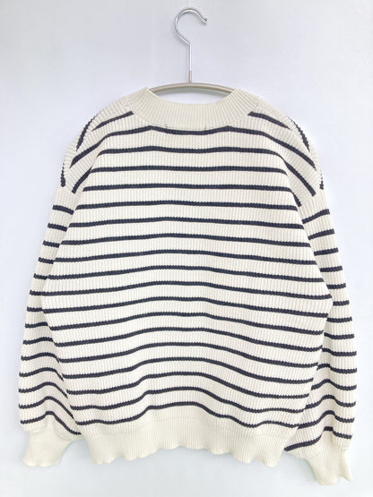 ニット/セーター/トップス/ホワイト/F