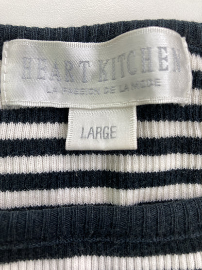 HEART HITC HEN/Tシャツ/カットソー/トップス/ブラック/LARGE