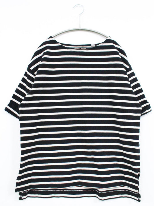 GLOBAL WORK/グローバルワーク/Tシャツ/カットソー/トップス/ブラック/LARGE