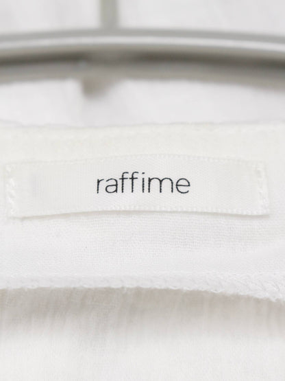 raffime/ラフィミー/シャツ/ブラウス/トップス/ホワイト/F