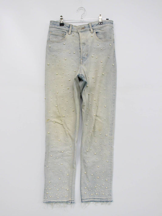 デニムパンツ/パンツ/スカイブルー/31