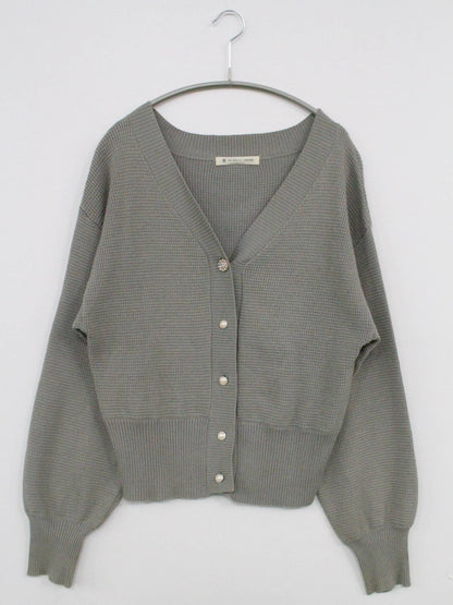 MAJESTIC LEGON/マジェスティックレゴン/カーディガン/ボレロ/トップス/グレー/M