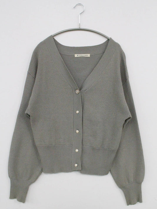 MAJESTIC LEGON/マジェスティックレゴン/カーディガン/ボレロ/トップス/グレー/M