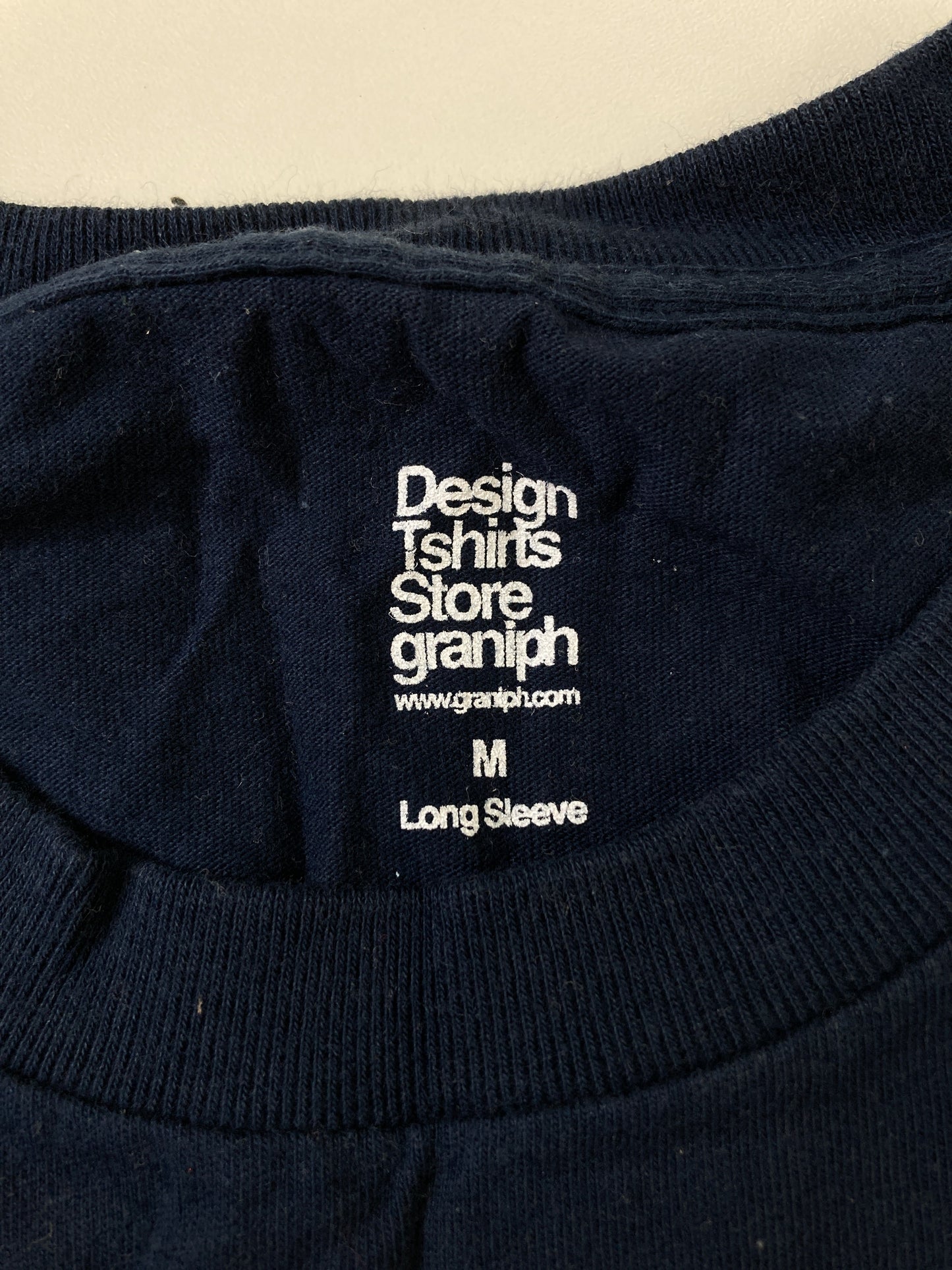 Tシャツ/カットソー/トップス/ネイビー/M