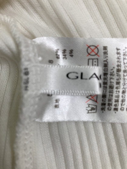 GLACIER/グラシア/ニット/セーター/トップス/ホワイト/M