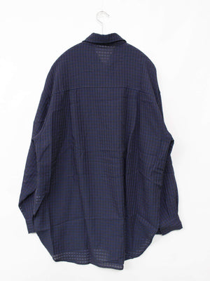 JEANASIS/ジーナシス/シャツ/ブラウス/トップス/ネイビー/F