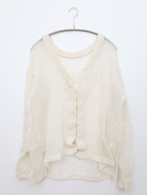 ニット/セーター/トップス/アイボリー