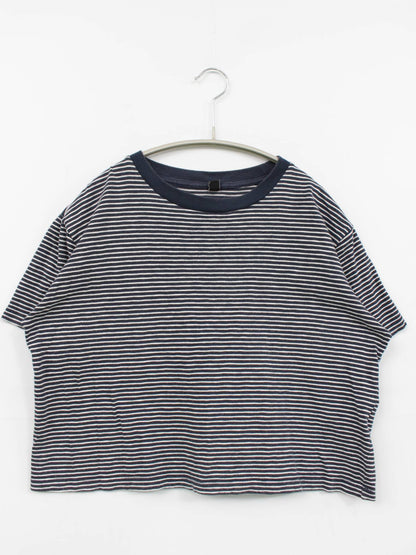 UNIQLO/ユニクロ/Tシャツ/カットソー/トップス/ネイビー/M