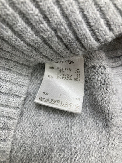 ニット/セーター/トップス/グレー/F