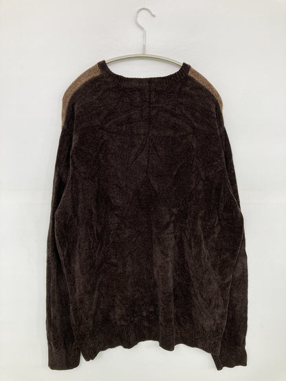 Haggar/ハガー/ニット/セーター/トップス/ブラウン/XL