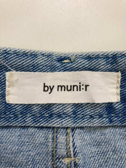 by muni:r/バイムニール/デニムパンツ/パンツ/ブルー/S