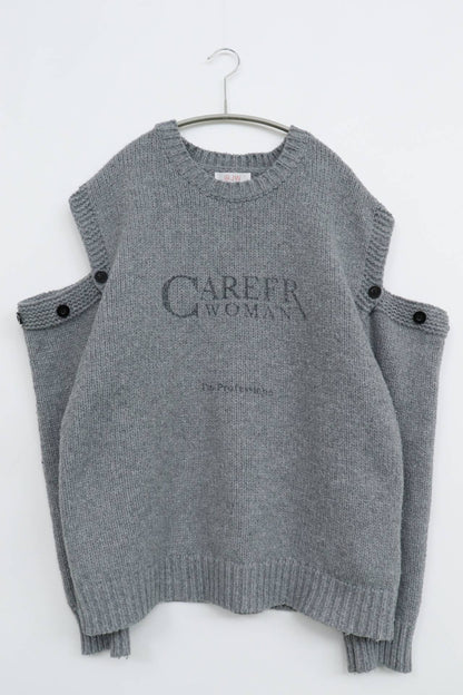 ＠JW/ニット/セーター/トップス/グレー