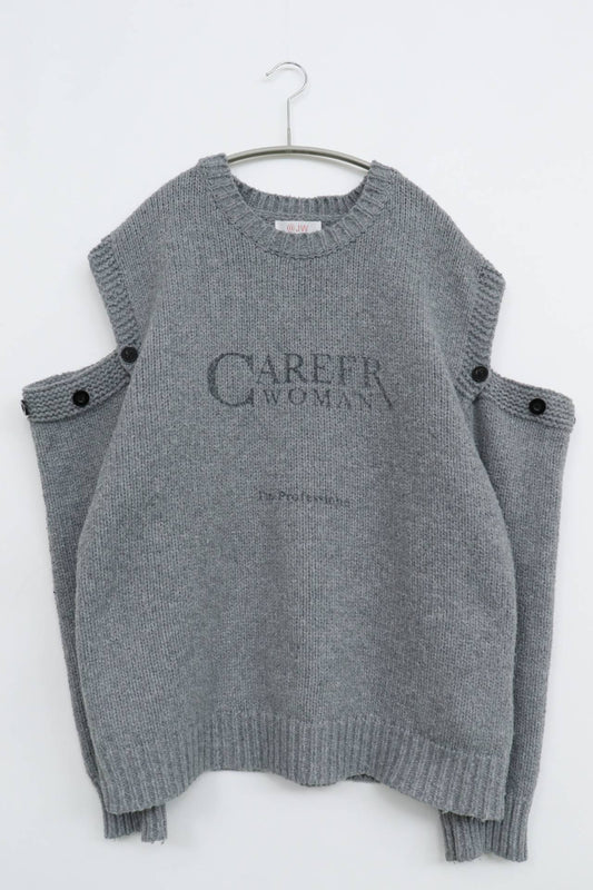 ＠JW/ニット/セーター/トップス/グレー