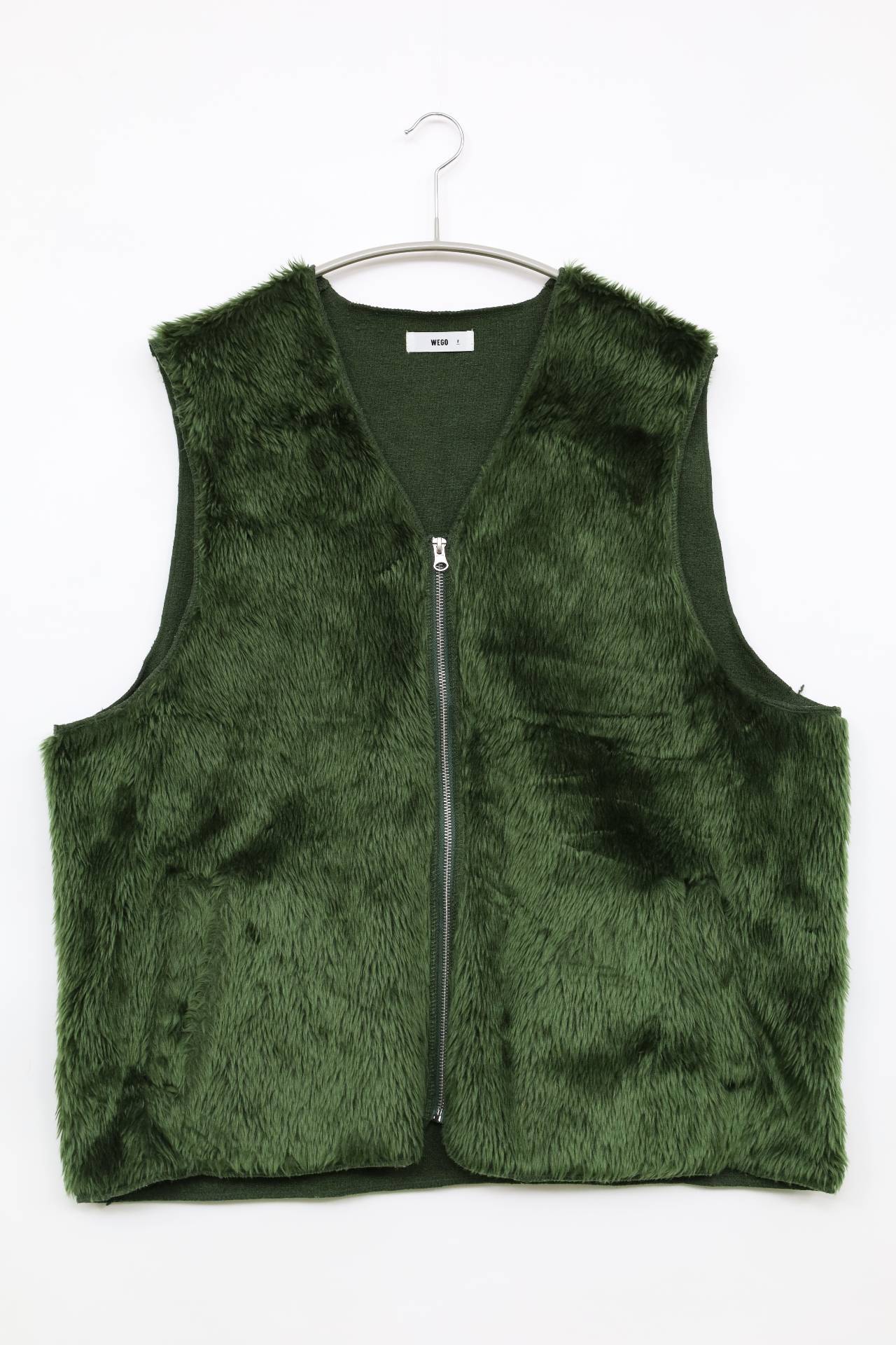 WEGO/ウィゴー/ベスト/トップス/グリーン/F